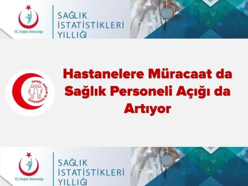 Sağlık İstatistikleri 2016: Hastanelere Müracaat da Sağlık Personeli Açığı da Artıyor