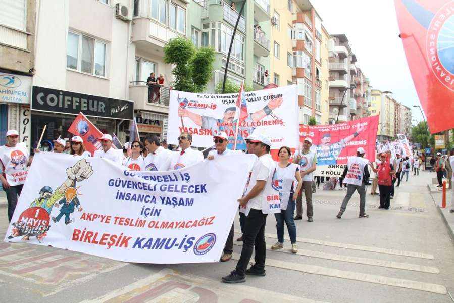 1 Mayıs’ta Tüm Yurtta Alanlardaydık