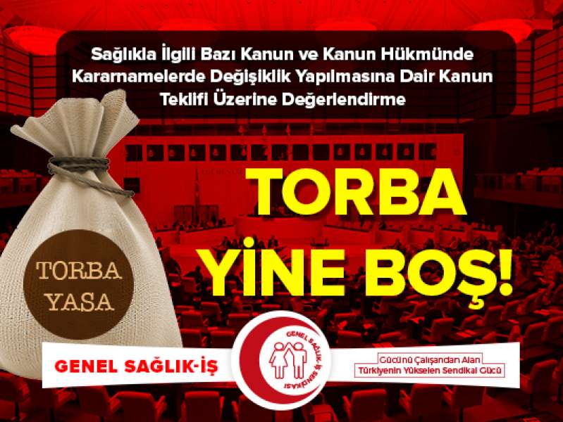 TORBA YİNE BOŞ!