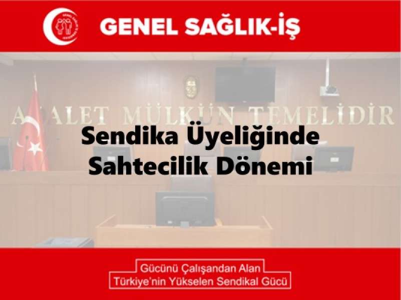 Mahkemeden Sağlık Müdürlüğüne Sahte İmzalı Sendika Değiştirmeyi “Düzelt” Kararı