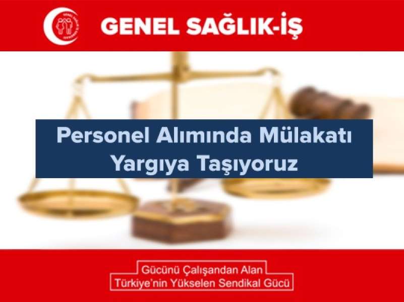 Sözlü Sınav Aldatmacasını Yargıya Taşıyoruz