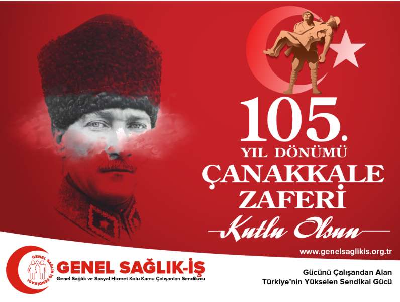 Çanakkale Şehitlerimizi Saygı ve Minnetle Anıyoruz