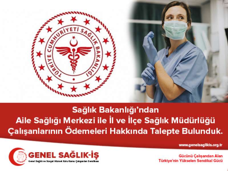 Halk Sağlığı Genel Müdürlüğünden Ödemelerde Kesinti Yapılmaması İçin Genelge Bekliyoruz