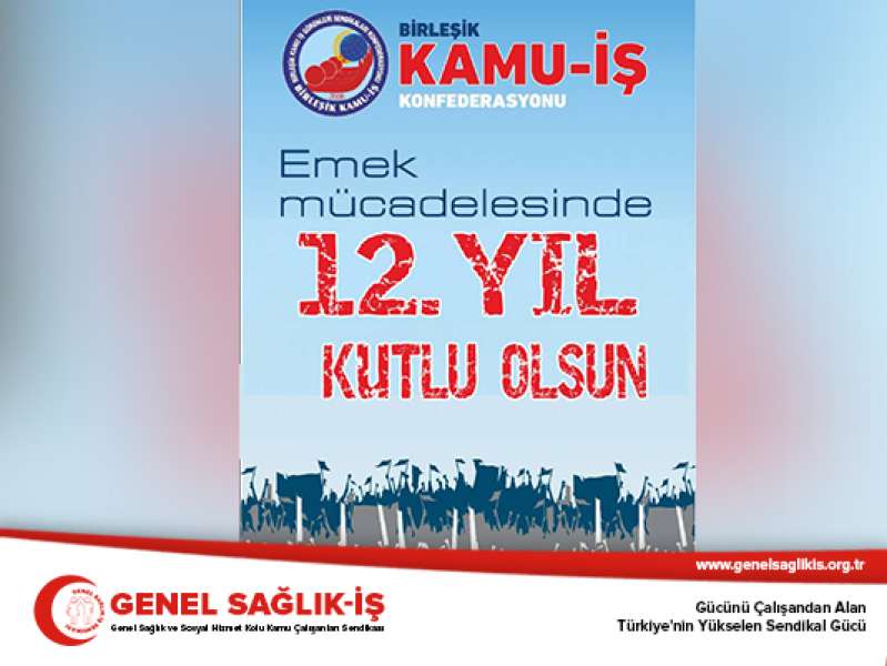 Salgın ve Krize Karşı Tüm Emekçileri 12.Kuruluş Yıl Dönümümüzde Selamlıyoruz