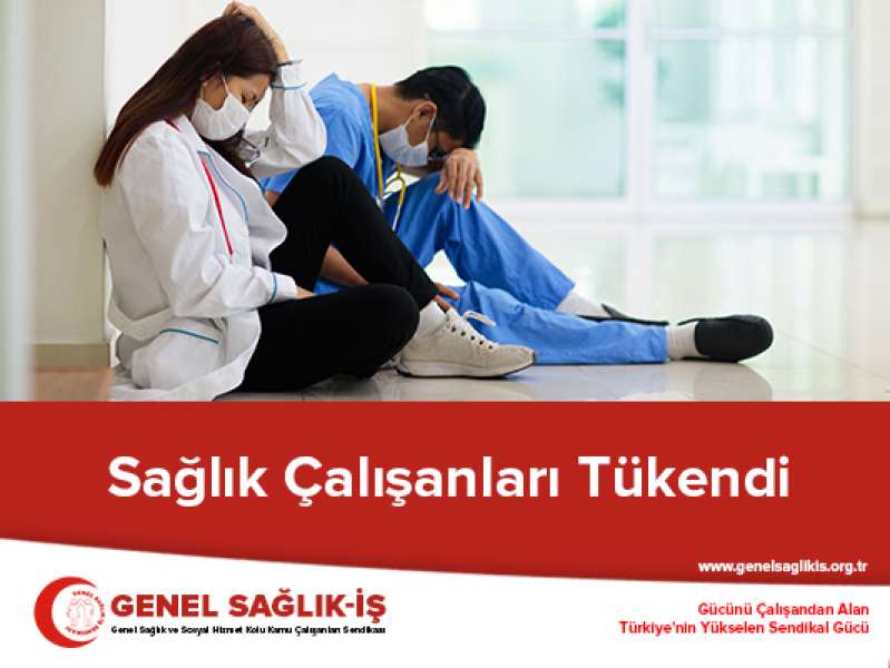 Sağlık Çalışanları Tükendi