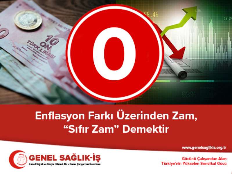 Enflasyon Farkı Üzerinden Zam, “Sıfır Zam” Demektir