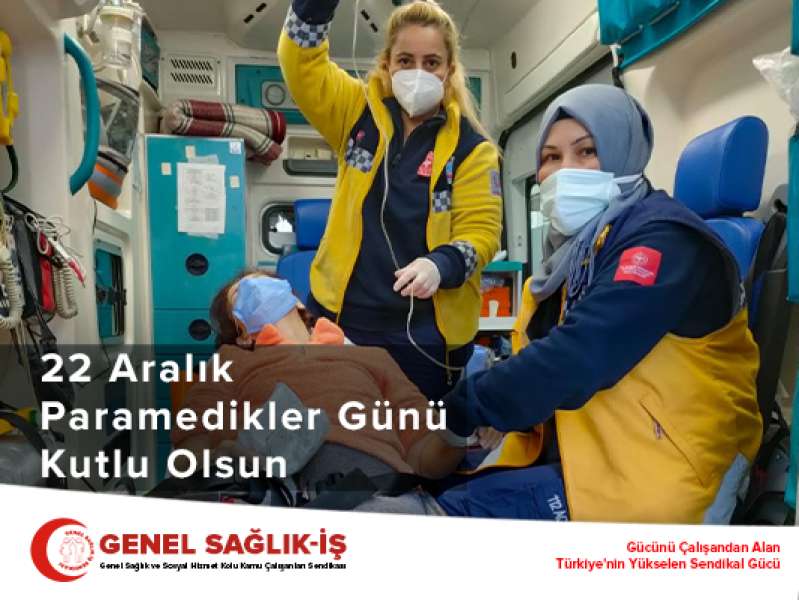 22 Aralık Paramedikler Günü Kutlu Olsun