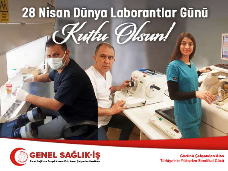 28 Nisan Dünya Laborantlar Günü Kutlu Olsun  