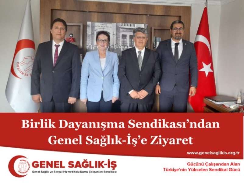 Birlik Dayanışma Sendikası’ndan Genel Sağlık-İş’e Ziyaret