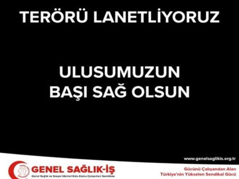 Terörü Lanetliyoruz