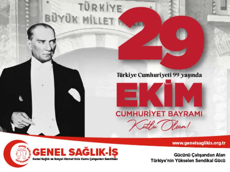 29 Ekim Cumhuriyet Bayramımızın 99. Yıl Dönümü Kutlu Olsun