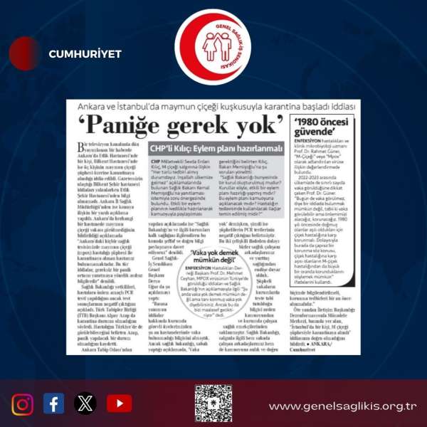 Paniğe Gerek Yok / Cumhuriyet