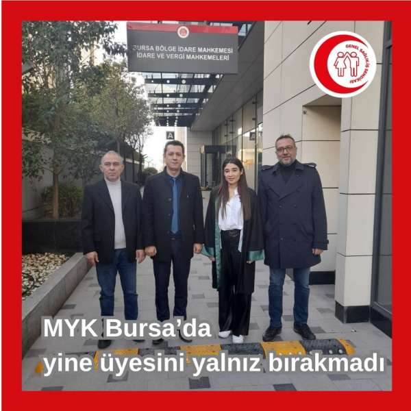 MYK, Bursa'da Yine Üyesini Yalnız Bırakmadı