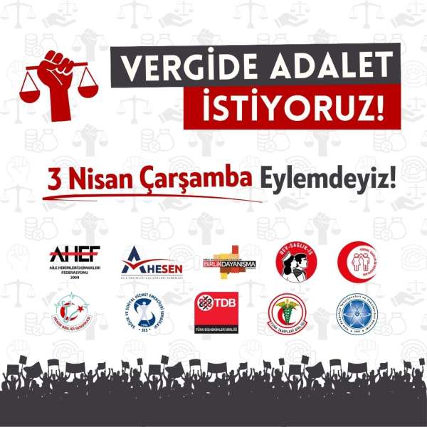 Vergide Adalet İstiyoruz / 3 Nisan 2024 Çarşamba Basın Açıklaması Yapılacaktır