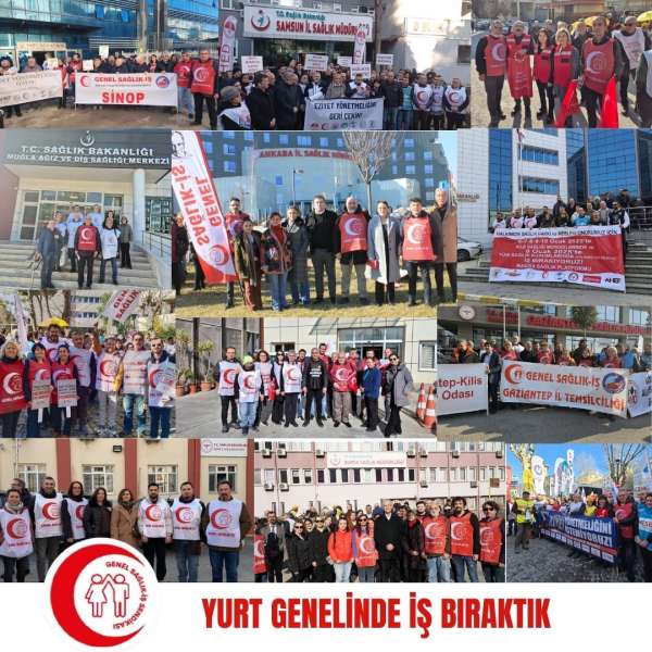 Yurt Genelinde İş Bıraktık