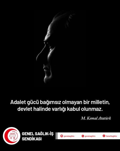 Adalet gücü bağımsız olmayan bir milletin, devlet halinde varlığı kabul olunmaz.