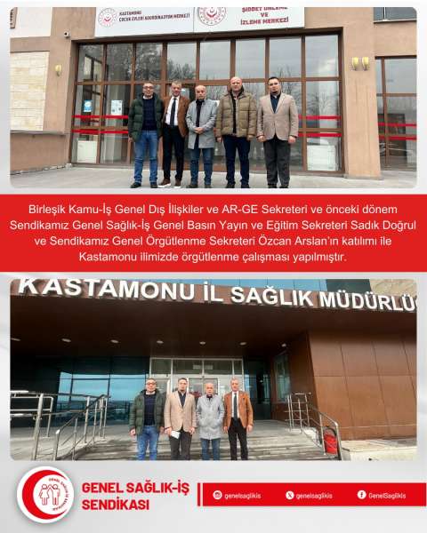 Kastamonu İlimizde Örgütlenme Çalışması Yapılmıştır