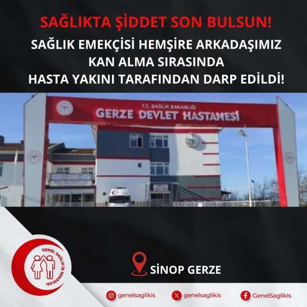 Sağlıkta Şiddet Son Bulsun!