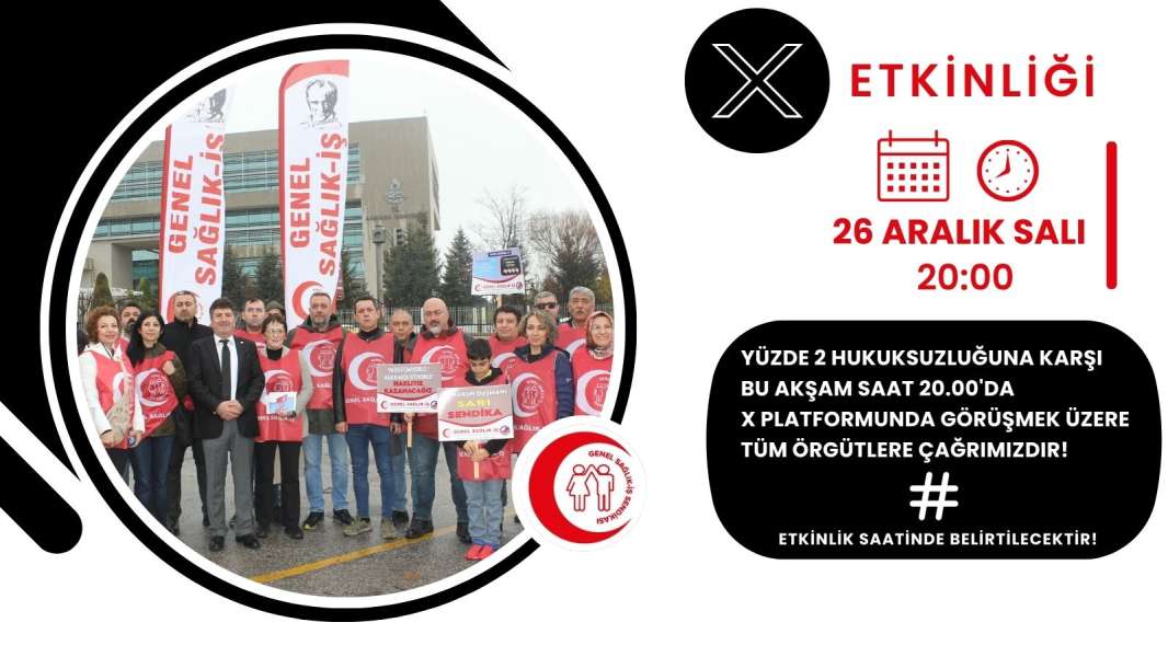 26 Aralık Salı Saat 20.00'da X Platformunda Buluşuyoruz!