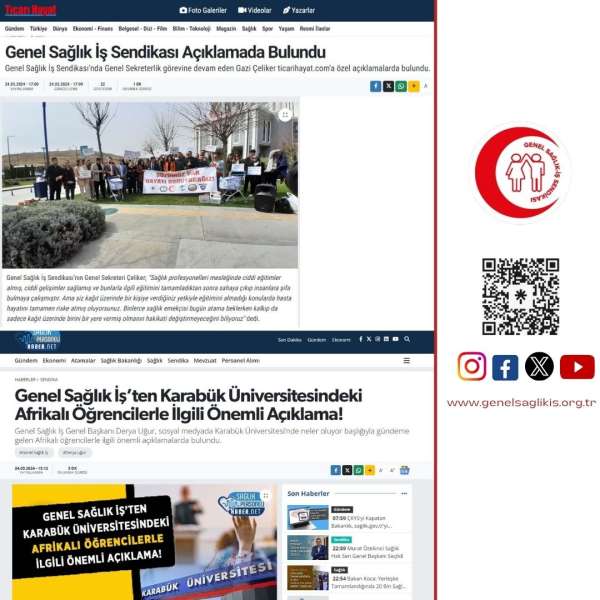 Ticari Hayat Gazetesi ve Personel Sağlık 25.03.2024