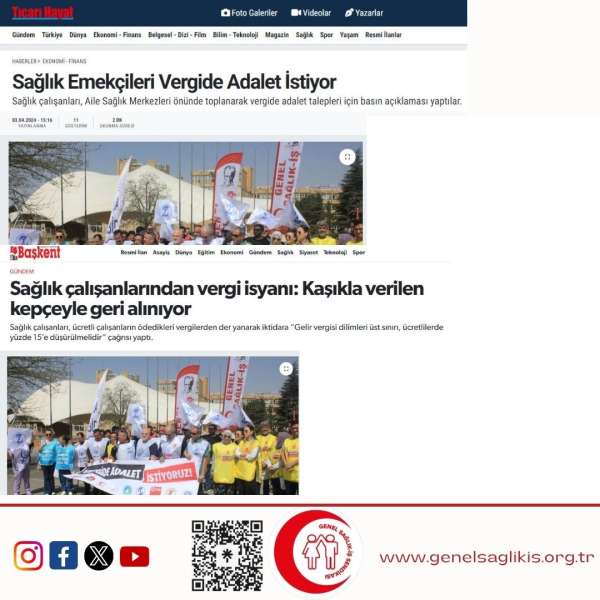 Sağlık çalışanlarından vergi isyanı: Kaşıkla verilen kepçeyle geri alınıyor